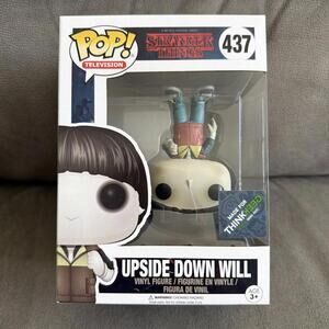 Funko Pop Upside Down Will #437 Stranger Things ThinkGeek excl w soft protector